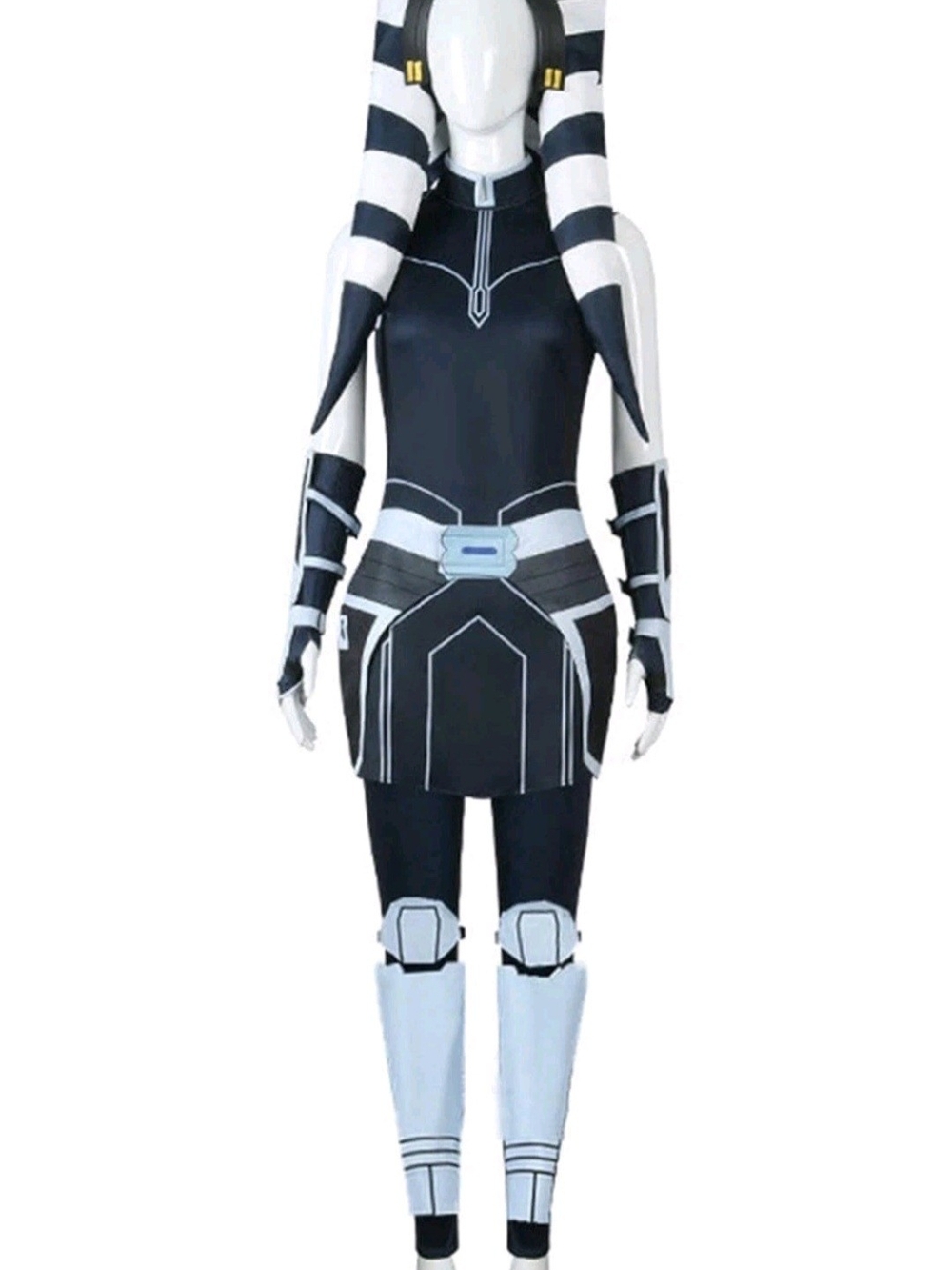 The Clone Wars 7 Ahsoka Tano Cosplay Costume Hat Halloween Ahsoka roleplay suit